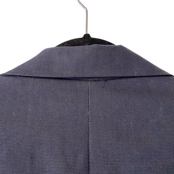 New York & Company 7th Avenue Suiting navy lined easy care blazer 18 - Picture 4 of 16